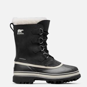 Sorel Caribou Waterproof Boots Black Stone Size 8